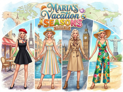Juego Maria's Vacation Seasons Dress Up