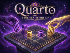 Juego Quarto Four Traits One Line