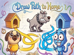 Juego Draw path to home
