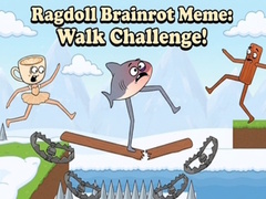 Juego Ragdoll Brainrot Meme: Walk Challenge!