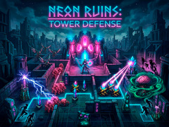 Juego Neon Ruins: Tower Defense