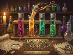 Juego Potion Sort