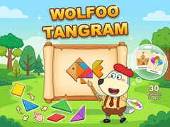 Juego Wolfoo Tangram