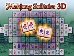 Juego Mahjong Solitaire 3D