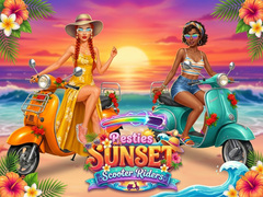 Juego Besties Sunset Scooter Rider