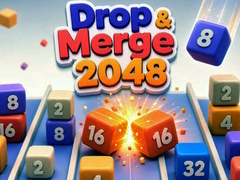 Juego Drop & Merge 2048