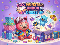 Juego Box Monster: Unbox & Dress Up