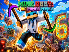 Juego Mine Obby: +1 Dig Power per Hit