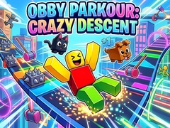 Juego Obby Parkour: Crazy Descent