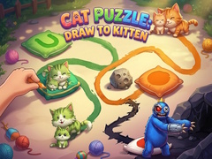 Juego Cat Puzzle: Draw To Kitten
