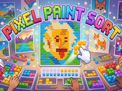 Juego Pixel Paint Sort
