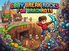 Juego Obby: Break Rocks For Brainrots