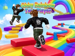 Juego Obby Rainbow Parkour Two Player