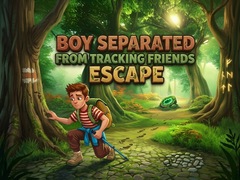 Juego Boy Separated from Tracking Friends