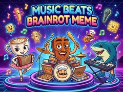 Juego Music Beats Brainrot Meme 