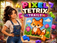 Juego Pixel Tetrix Trails