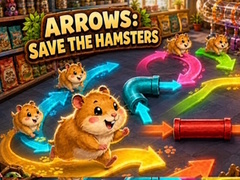Juego Arrows: Save the Hamsters