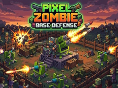 Juego Pixel Zombie Base Defense