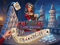 Juego Tri Towers Classic Solitaire