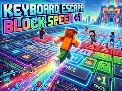 Juego Keyboard Escape Block Speed +1