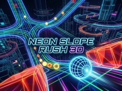 Juego Neon Slope Rush 3D