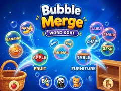Juego Bubble Merge: Word Sort
