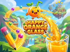 Juego Happy Orange Glass