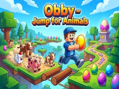 Juego Obby - Jump for Animals