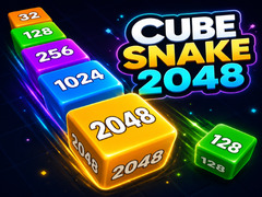 Juego Cube Snake 2048