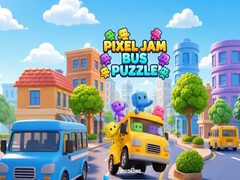 Juego Pixel Jam Bus Puzzle