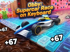Juego Obby: Supercar Race on Keyboard