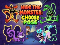 Juego Hide the Monster: Choose Pose