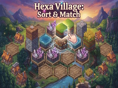 Juego Hexa Village: Sort & Match