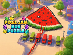 Juego Pixel Jam Bus Puzzle: Color Sort