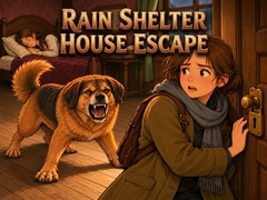 Juego Rain Shelter House Escape