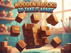 Juego Wooden Blocks 3D Take It Apart