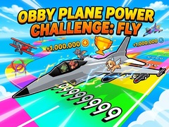 Juego Obby Plane Power Challenge: Fly