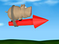 Juego Pig on the Rocket