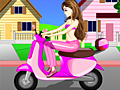 Juego Motorbike Girl Dress Up