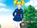 Juego Anime School Girl Dress Up