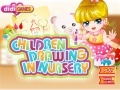 Juego Children Drawing In Nursery