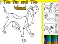Juego The Fox And The Wound Online Coloring Game
