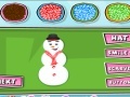 Juego Cute snowman cookies