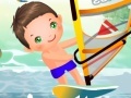 Juego Couple baby windsurfing