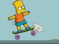 Juego Bart on skate