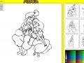 Juego Alahdin Colouring Page