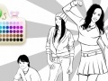 Juego hannah montana coloring