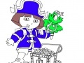 Juego Dora The Pirate Coloring Game