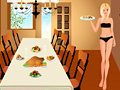 Juego Thanksgiving Dinner Dress Up and Decor