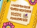 Juego Mother's Day card